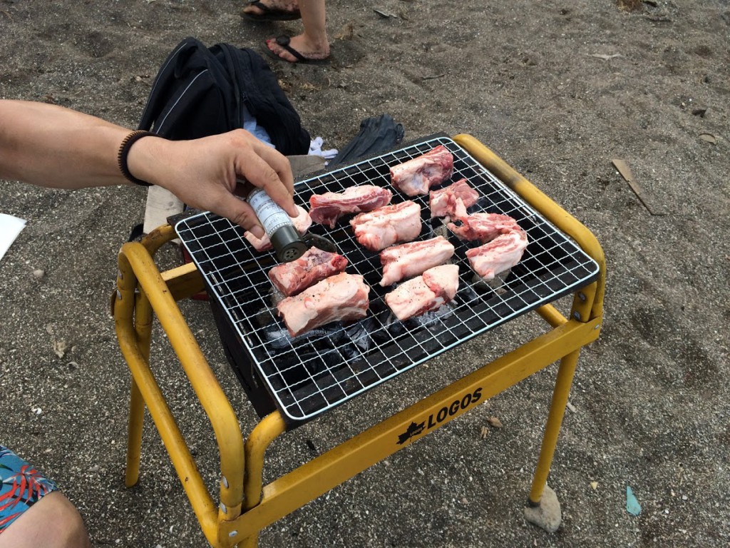 BBQ開始