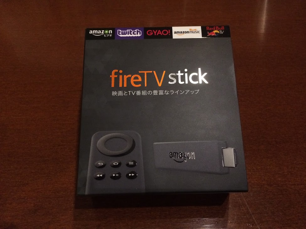 fireTVstick到着
